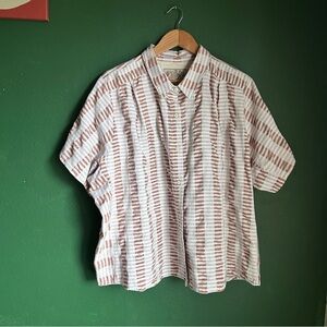 LIKE NEW ace&jig Winnie Top in Chalk size 3x Sample Piece No Tag